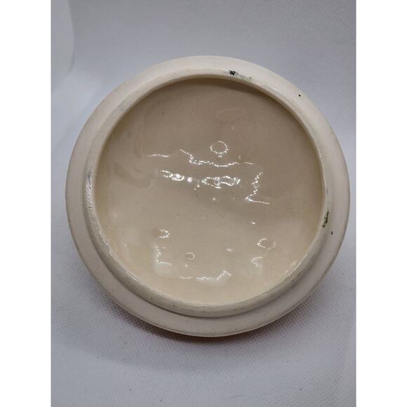 Bowl & Lid-Gold Trim-Japanese Inspired Summer Scenes-3D Embossed-Colorful-Footed - Picture 5 of 16